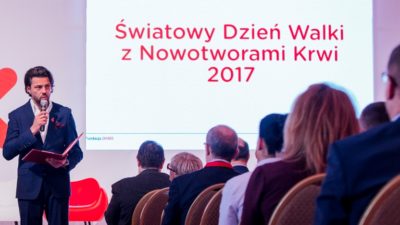 Präsentation der Patientenumfrage von DKMS Polen