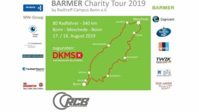Startschuss zur BARMER Charity Tour
