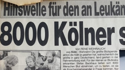 Rückblick: Kölner Aktion für Stefan 1993