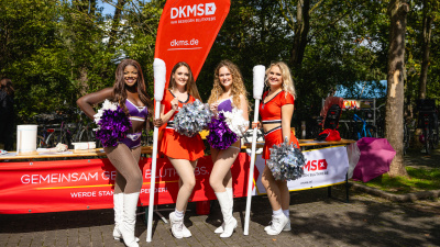 DKMS Gameday in der ELF: Touchdown fürs Leben