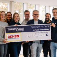 Traumhausverlosung sammelt 1,23 Millionen Euro für die DKMS