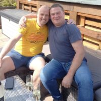 Mehr als ein Lebensretter: Frank und René sind Brüder durch Stammzellspende