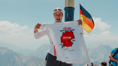 Auf zwei Rädern gegen Blutkrebs: 6.000 Kilometer für die Hoffnung