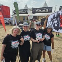 Das DKMS Team im Einsatz