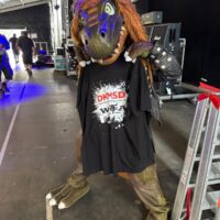 Mr Heavysaurus mit dem Wacken & DKMS T-Shirt