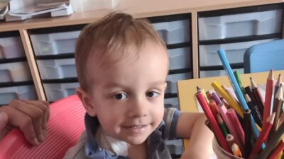 Kleiner Fahrer sucht sein Match