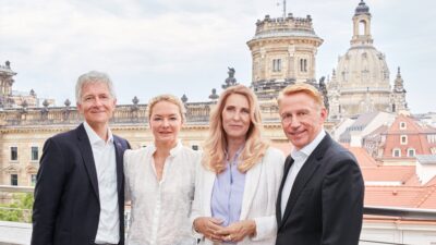 Katharina Harf und Prof. Dr. Johannes Schetelig verstärken globale Geschäftsführung der DKMS