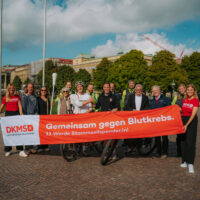 6.700 Kilometer und mehr als 70.000 Euro für die DKMS: Radler Phil ist wieder zu Hause